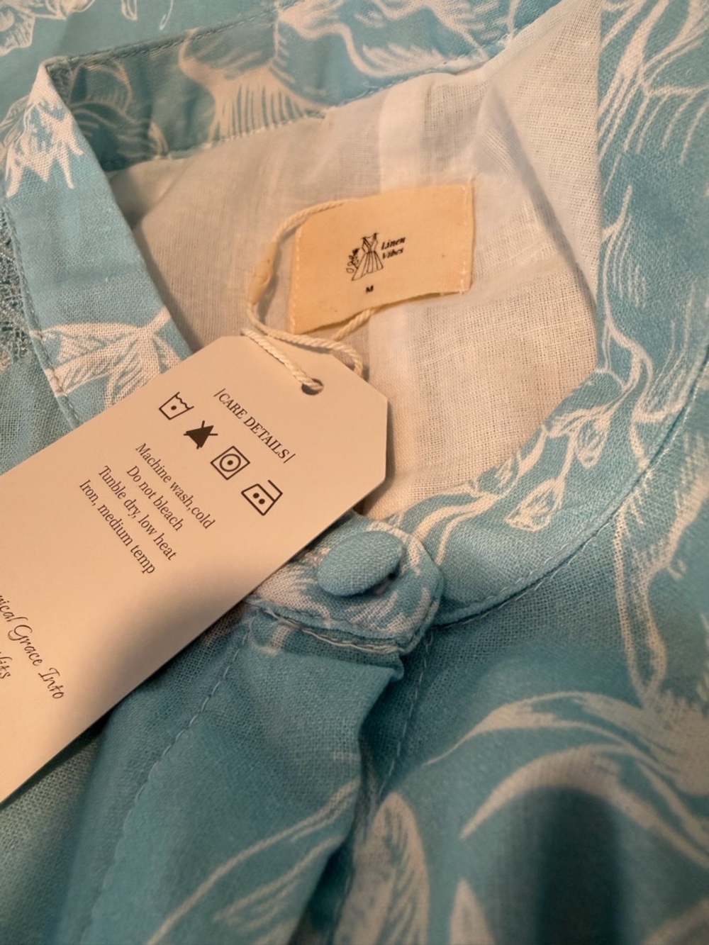Blue Floral Maxi Dress #164 - Picture 9 of 9